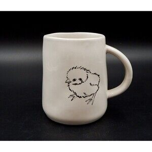 Rae Dunn Peep Peep Chick Mug Coffee Cup Tea Artisan Collection Magenta Easter